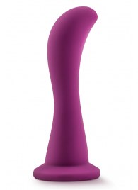 Лиловый изогнутый стимулятор Bellatrix - 15,8 см. - Blush Novelties