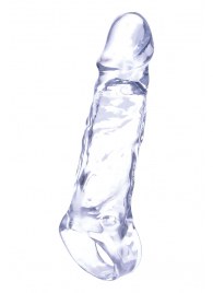 Прозрачная насадка-удлинитель Length Enhancer с подхватом - 16 см. - NMC - в Орске купить с доставкой