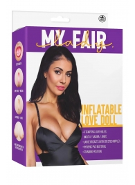 Телесная надувная секс-кукла с 3 любовными отверстиями - NMC - в Орске купить с доставкой