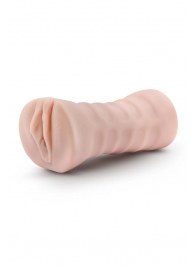 Телесный мастурбатор-вагина Ayumi с вибрацией - Blush Novelties - в Орске купить с доставкой