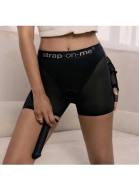 Трусики-шорты для фиксации насадок Strap-on-me Harness Lingerie Halo - size S - Strap-on-me - купить с доставкой в Орске