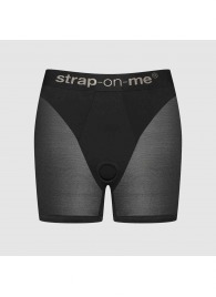 Трусики-шорты для фиксации насадок Strap-on-me Harness Lingerie Halo - size S - Strap-on-me - купить с доставкой в Орске