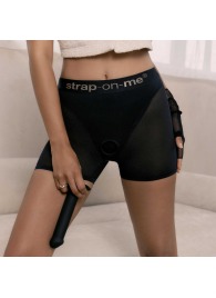 Трусики-шорты для фиксации насадок Strap-on-me Harness Lingerie Halo - size XL - Strap-on-me - купить с доставкой в Орске