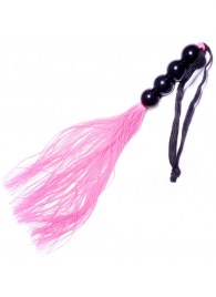 Розовая силиконовая плеть - 35,5 см. - Boys of Toys - купить с доставкой в Орске