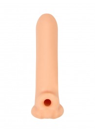 Телесный фаллоудлинитель Titan - 16,5 см. - Lola Games - в Орске купить с доставкой