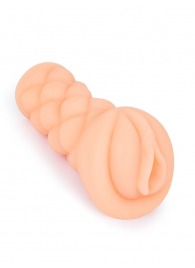 Телесный мастурбатор-вагина с вибропулей и эрекционными кольцами в комплекте - Sexy Girl - в Орске купить с доставкой