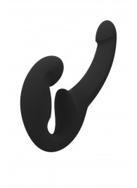 Черный безремневой страпон Share Lite - Fun Factory - купить с доставкой в Орске