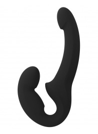 Черный безремневой страпон Share Lite - Fun Factory - купить с доставкой в Орске