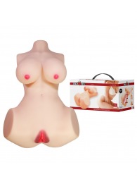 Мастурбатор-торс Aveline с 2 любовными тоннелями - Baile - в Орске купить с доставкой
