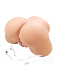 Телесный мастурбатор Olivia с 2 любовными отверстиями - Baile - в Орске купить с доставкой