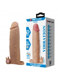 Телесная насадка на пенис Xerxes - 22 см. - Baile - в Орске купить с доставкой