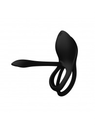 Черное эрекционное виброкольцо Bayek с пультом ДУ - Zalo - в Орске купить с доставкой