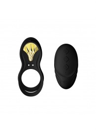 Черное эрекционное виброкольцо Bayek с пультом ДУ - Zalo - в Орске купить с доставкой