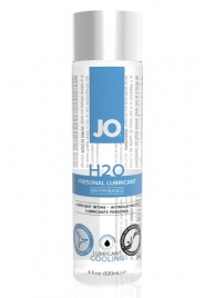 Охлаждающий лубрикант на водной основе JO Personal Lubricant H2O COOLING - 120 мл. - System JO - купить с доставкой в Орске