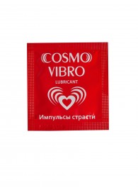 Пробник женского стимулирующего лубриканта на силиконовой основе Cosmo Vibro - 3 гр. - Биоритм - купить с доставкой в Орске