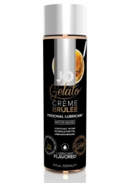 Лубрикант с ароматом крем-брюле JO GELATO CREME BRULEE - 120 мл. - System JO - купить с доставкой в Орске