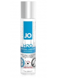 Возбуждающий лубрикант на водной основе JO Personal Lubricant H2O Warming - 30 мл. - System JO - купить с доставкой в Орске