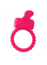 Розовое силиконовое виброкольцо A-toys - A-toys - в Орске купить с доставкой