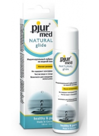 Нейтральный лубрикант на водной основе pjur MED Natural glide - 100 мл. - Pjur - купить с доставкой в Орске