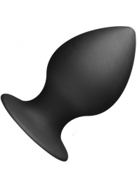 Анальная пробка Medium Silicone Anal Plug - 10 см. - Доминирующее кольцо