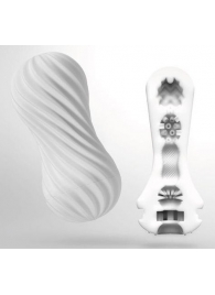 Мастурбатор FLEX Silky White с мягким рельефом - Tenga - в Орске купить с доставкой