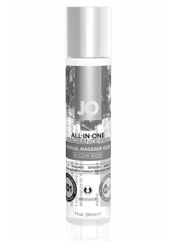 Массажный гель ALL-IN-ONE Massage Oil Sensual нейтральный - 30 мл. - System JO - купить с доставкой в Орске