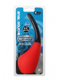 Анальный душ MENZSTUFF 310ML ANAL DOUCHE RED/BLACK - Dream Toys - купить с доставкой в Орске