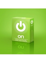 Цветные ароматизированные презервативы ON) Fruit   Color - 3 шт. - ON) - купить с доставкой в Орске