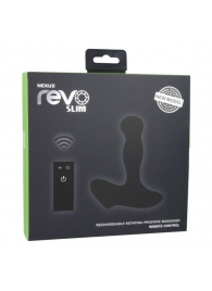 Чёрный перезаряжаемый массажёр предстательной железы NEXUS Revo Slim - Nexus Range - в Орске купить с доставкой