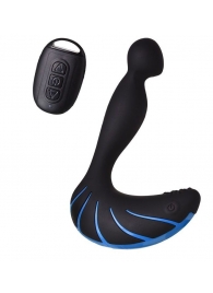 Чёрно-синий массажер простаты Erotist Third - Erotist Adult Toys - в Орске купить с доставкой