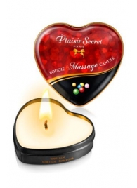 Массажная свеча с ароматом бубль-гума Bougie Massage Candle - 35 мл. - Plaisir Secret - купить с доставкой в Орске