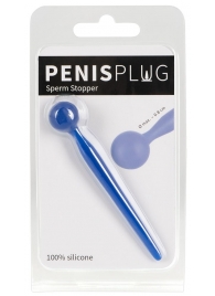 Синий уретральный стимулятор Penis Plug - 9,6 см. - Orion - купить с доставкой в Орске