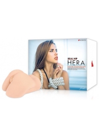 Мастурбатор-полуторс Hera RealHip - KOKOS - в Орске купить с доставкой