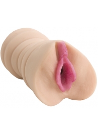 Мастурбатор-вагина Sasha Grey UltraSKYN Cream Pie Pocket Pussy - Doc Johnson - в Орске купить с доставкой