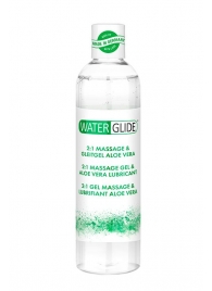 Гель-смазка 2-в-1 MASSAGE   LUBRICANT ALOE VERA - 300 мл. - Waterglide - купить с доставкой в Орске