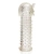 Закрытая прозрачная насадка на пенис Crystal Sleeve Faraon - 13,5 см. - Erowoman-Eroman - в Орске купить с доставкой