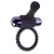Черное эрекционное виброкольцо Vibrating Silicone Super Ring - Pipedream - в Орске купить с доставкой