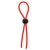 Красное эрекционное лассо с одной бусинкой-утяжкой STRETCHY THICK LASSO - Dream Toys - в Орске купить с доставкой