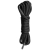 Черная веревка для бондажа Easytoys Bondage Rope - 5 м. - Easy toys - купить с доставкой в Орске