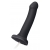 Черный фаллос с имитацией эякуляции Silicon Cum Dildo L - 19,6 см. - Strap-on-me - купить с доставкой в Орске