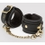 Черные наручники Bound to You Faux Leather Wrist Cuffs - Fifty Shades of Grey - купить с доставкой в Орске