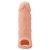 Телесная насадка EXTENDER WITH BALL STRAP 5.5 - 14 см. - Dream Toys - в Орске купить с доставкой