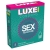 Ребристые презервативы LUXE Royal Sex Machine - 3 шт. - Luxe - купить с доставкой в Орске