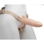 Телесный фаллопротез MEN STYLE с анальным стимулятором - 17,5 см. - LOVETOY (А-Полимер) - купить с доставкой в Орске