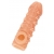 Телесная закрытая насадка с пучками шишечек Cock Sleeve Size L - 17,6 см. - KOKOS - в Орске купить с доставкой