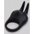 Черное эрекционное виброкольцо Sensation Rechargeable Vibrating Rabbit Love Ring - Fifty Shades of Grey - в Орске купить с доставкой