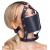 Черный намордник с кляпом-шаром Head Harness With A Gag - Orion - купить с доставкой в Орске