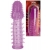 Фиолетовая насадка, удлиняющая половой член - 13,5 см. - Toyfa Basic - в Орске купить с доставкой