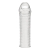 Текстурированная насадка на пенис Clear Textured Penis Enhancing Sleeve Extension - 16,5 см. - BlueLine - в Орске купить с доставкой