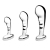 Набор из 3 стальных стимуляторов простаты Stainless Steel P-spot Training Set - b-Vibe - в Орске купить с доставкой